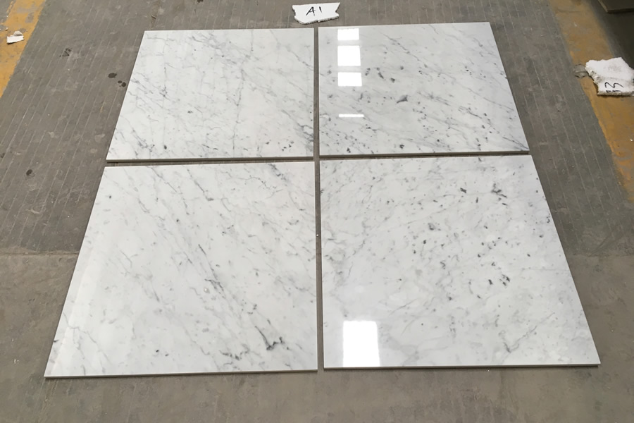 Carrara White Marble Ceramic Composite